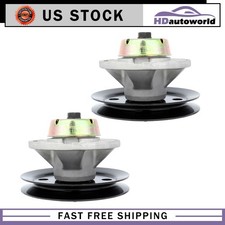 2 Am121342 Spindle Assembly fit for John Deere LX186 LX188 44" 48" Deck
