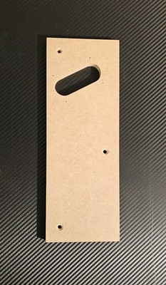 Tonarmboard Base for Thorens TD125 Turntable & SME 3009 Tonearm HiFi MDF (blank)