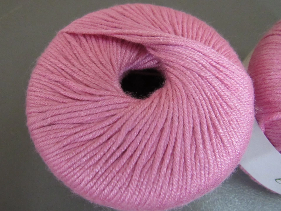 Sirdar Snuggly Baby Bamboo DK yarn 50g/104yd ea, lot of 2 - Image 3 of 4