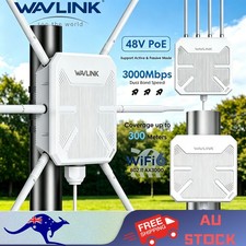 Wavlink AX3000 WIFI Extender Outdoor WiFi 6 Router Booster Long Range Extender 