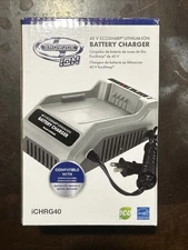 Snow Joe + Sun Joe iCHRG40 EcoSharp Lithium-Ion Battery Charger | 40 Volt , Gray