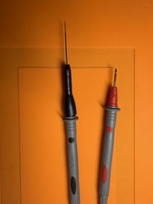 4 Pack 2mm Extended Needle Test Probes, 600V/10A Wire Piercing Multimeter Leads