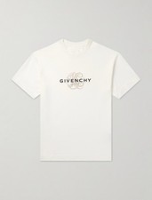GIVENCHY Logo-Print Cotton-Jersey T-Shirt Size M New 🆕 With Tag