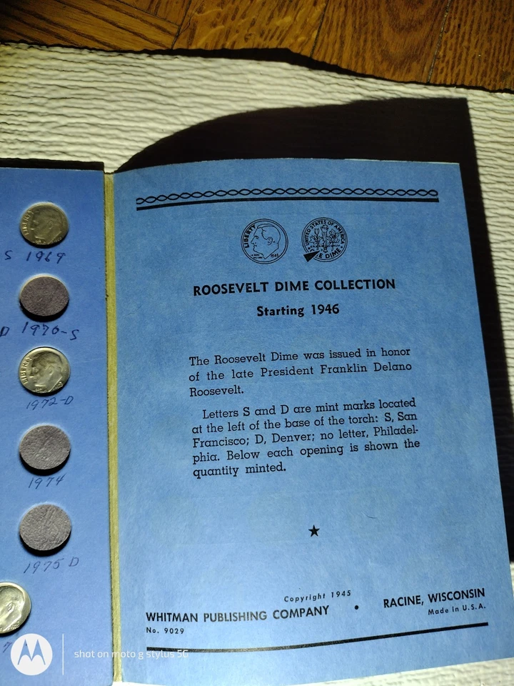 1946 to 1976 65 count roosevelt dime complete set and more - Image 2 of 4