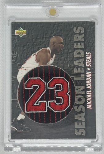 1993-94 Upper Deck #171 Michael Jordan – Custom #23 Jersey Patch Card
