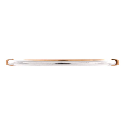 Tiffany & Co. Lock Bangle Bracelet 18K Rose Gold and 18K White Gold