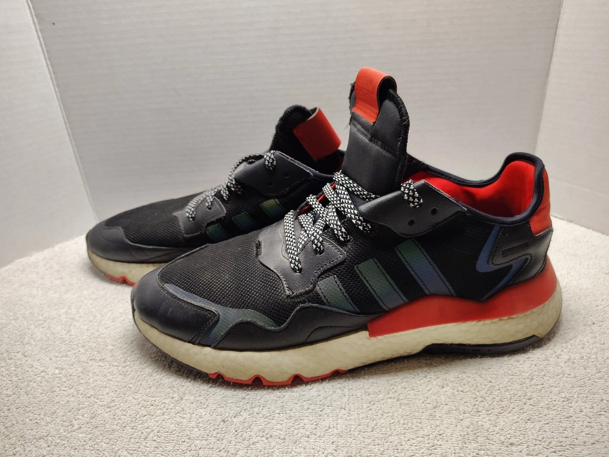 Adidas Nite Jogger Triple Red Boost Sneakers Mens 13 EF5415 adidas Nite Jogger Scarlet for Sale | Authenticity  main image 3