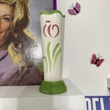 Vintage Floral Bud Vase 