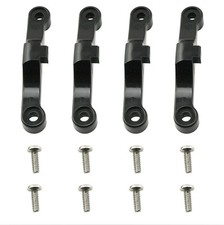 4PCS Black CPU Fan Retainer Brackets AM4 AM5 Heatsink Backplate AMD Support