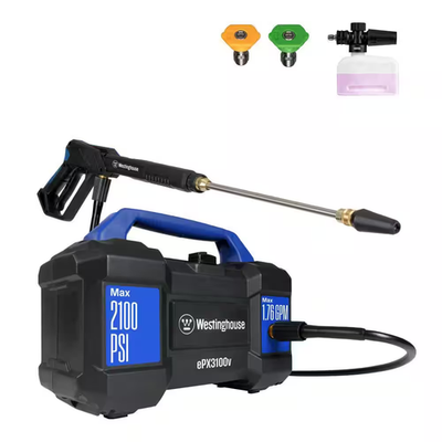 #ad 2100 Max PSI 1.76 Max GPM 13A Cold Water Handheld Electric Pressure Washer wi... $143.33