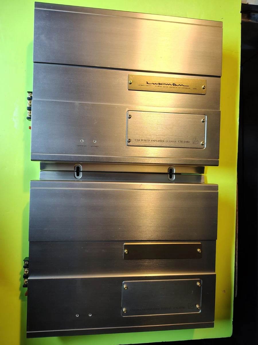 2) LUXMAN CM-2050 Amplifiers | eBay