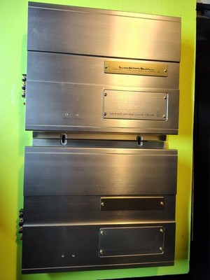 (2) LUXMAN CM-2050 Amplifiers