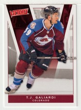 T.J. Galiardi - Colorado (Hockey Card) 2010-11 Upper Deck Victory # 53 Mint