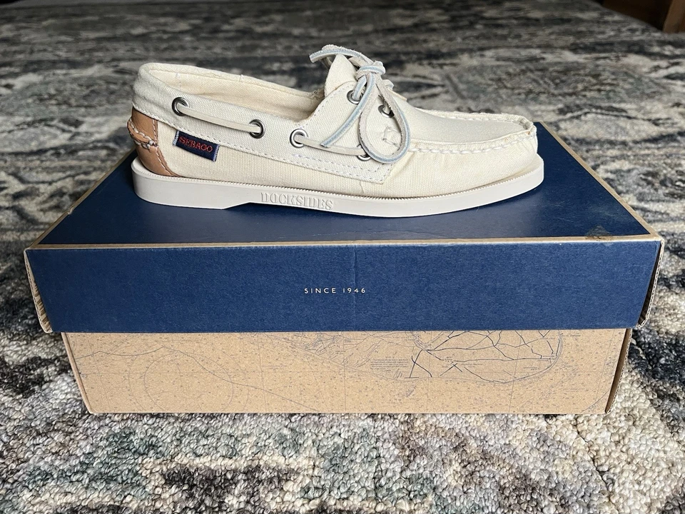 Sebago Docksides Spinnaker Boat Shoes, Size 5M, New In Box - Image 2 of 4