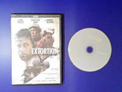 Extortion (DVD, 2017) Eion Bailey, Barkhad Abdi, Danny Glover, Action Crime
