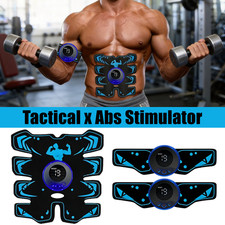 EMS Abdominal ABS Muscle Stimulater Training Toner Fitness Workout Belt 8 Modes-