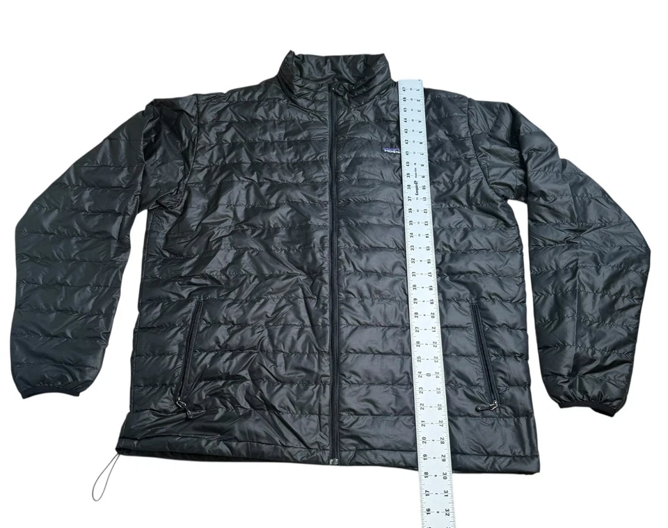 Suéter masculino Patagonia com zíper completo preto tamanho XXL STY84673 - Imagem 2 de 4