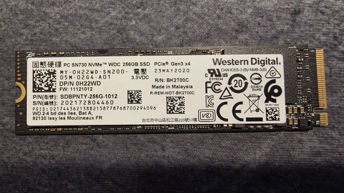 256GB M.2 SSD x 5枚 M.2 Interface 256 GB Solid State Drives for sale | eBay