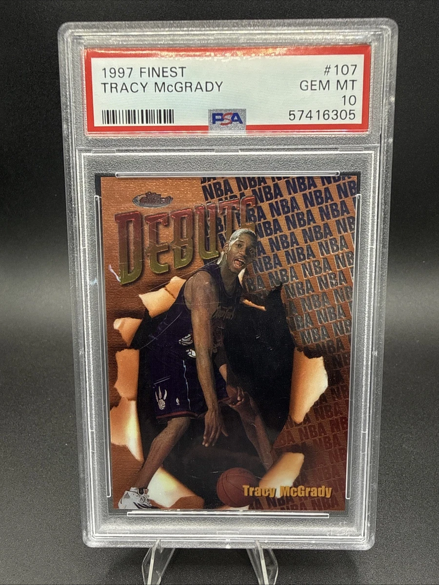 Tracy McGrady Professional Sports Authenticator (PSA) Basketball