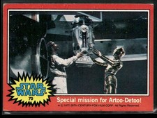 ⭐ 1977 Topps Star Wars Series 2 R2D2 Special mission for R2-D2 #70 VG