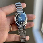 Vintage Timex Electric Mens Watch New Battery runs Great Rally Racing Style 1970