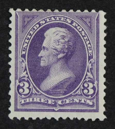 CKStamps: US Stamps Collection Scott#253 3c Jackson Mint H OG