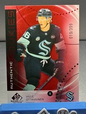 2025-26 SP Game Used Ville Ottavainen Red Authentic Rookies 019/399 #AROT