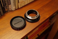 Adapter Mount For Mamiya 645 M645 Mount Lens to Canon EOS EF - Fotodiox PRO