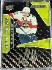 2019-20 Upper Deck Engrained - Synthesis Carbon Fiber Autographs Aleksander...