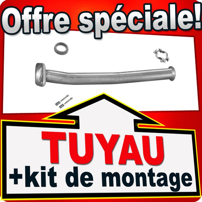 Échappement PEUGEOT 206 1.4 trajet urbain confort acoustique