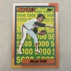 1991 Topps NOLAN RYAN #1 "5000 Strikeouts" Commemorative Card - Angels