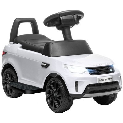 AIYAPLAY Land Rover Lizenziertes Kinder Mitfahrauto, Schiebeauto, weiß