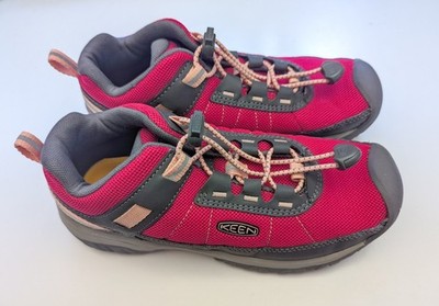 Keen Kid's Targhee Sport Vent Hiking Shoe - US size 2 - Pink