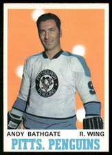 Andy Bathgate 1970-71 O-Pee-Chee #207 Pittsburgh Penguins EX-NM