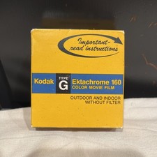 New Kodak Type G Ektachrome 160 Color Movie Film 50 Ft. Super 8 EG 464 - 1980