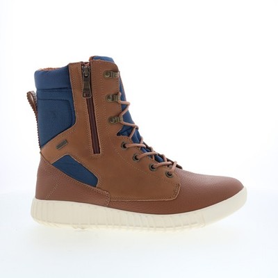 Pajar Pearson 52628 Mens Brown Leather Lace Up Casual Dress Boots