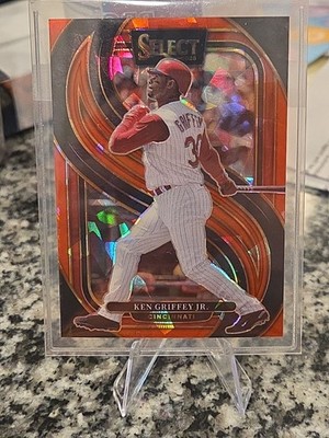 2025 Panini Select - Premier Level Ken Griffey Jr #142 Red Ice