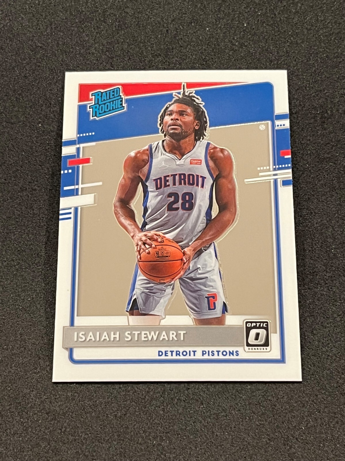 2020-21 Panini Donruss Optic Basketball Isaiah Stewart Rated Rookie #166