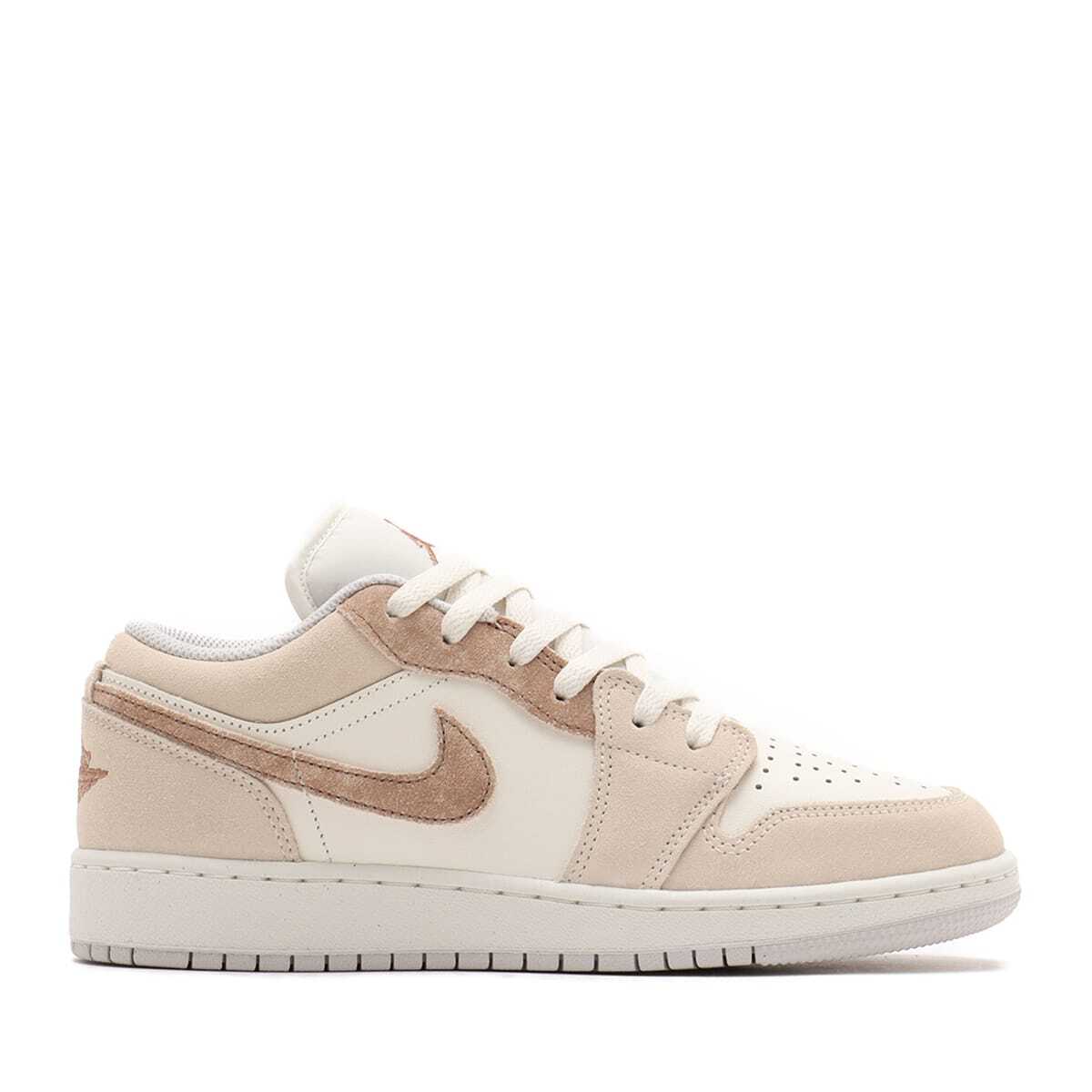 HF1863-200 Nike GS Air Jordan 1 Low SE Legend Light Brown Sail