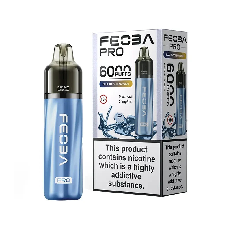 Big Bar 6000 Feoba Pro refillable Pod kit 20mg vape 6000 Puffs Like lost  mary