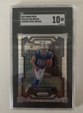 SGC 10 Gem Mint  💎  Dalton Kincaid 2023 Pandora Prizm Rookie RC Bills 306  /400