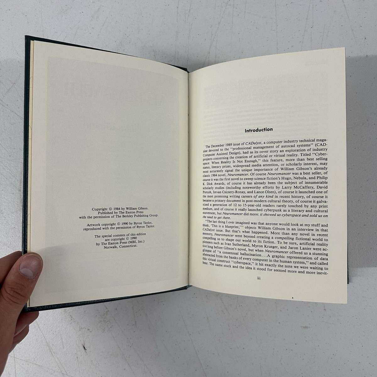 Neuromancer - William Gibson 1990 Easton Press Collector's Edition
