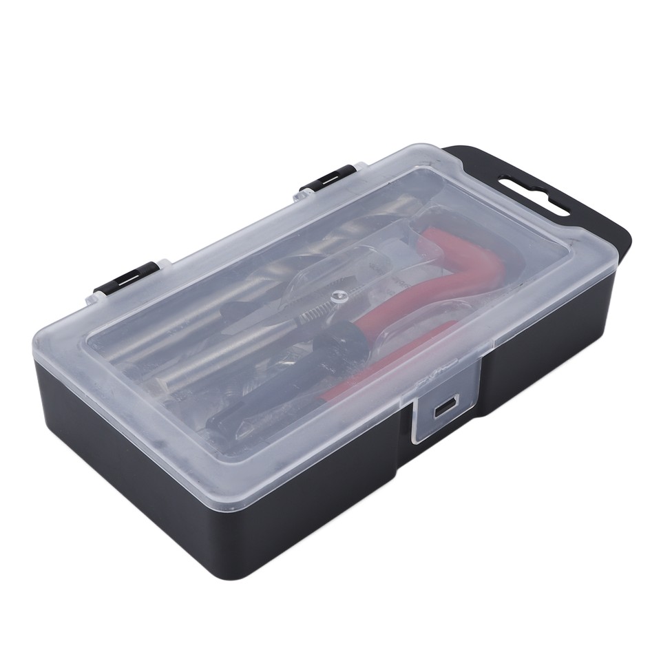 15PCS Screw Thread Repair Kit M12x1.5x16.3mm 3 Lengths Metal With