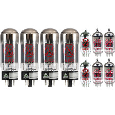 Set tubi, per Fender 65 Twin Reverb Reissue, marca tubo: JJ Electronics