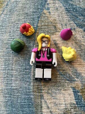 Top Roblox Runway Model Shade Of Blue Hats pieces Mix Match