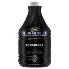 Ghirardelli Black Label Chocolate Sauce 64 fl oz , I-Chocolate, NEW-S