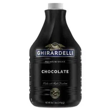 Ghirardelli Black Label Chocolate Sauce (64 fl oz), I-Chocolate, NEW-S