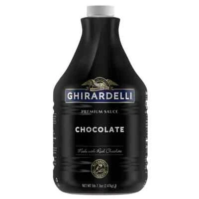 Ghirardelli Black Label Chocolate Sauce (64 fl oz), I-Chocolate, NEW-S