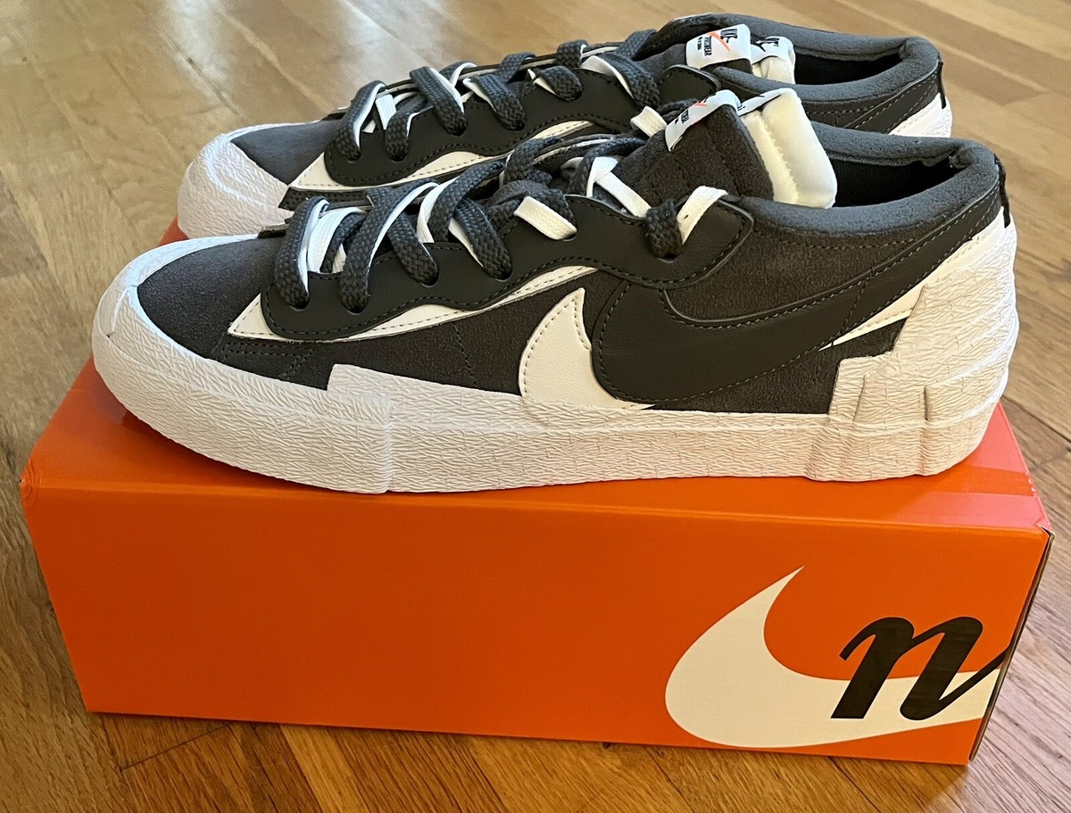 NIKE sacai x Blazer Low \'Iron Grey. Size 10.5 Blazer Low x sacai  main image 3