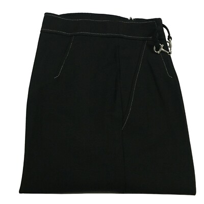 Damen Hose schwarz Jersey Strick Milano PERSONA by Marina Rinaldi art SAMT 
